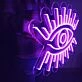 All Seeing Eye Neon Aesthetic Light