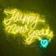 Happy New Year Neon Sign