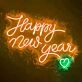 Happy New Year Neon Sign