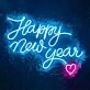 Happy New Year Neon Sign