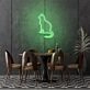 Cat silhouette LED neon sign