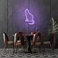 Cat silhouette LED neon sign