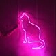Cat silhouette LED neon sign