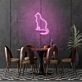 Cat silhouette LED neon sign