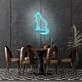 Cat silhouette LED neon sign