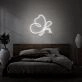 Butterfly Doodle Aesthetic Neon Sign