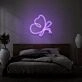 Butterfly Doodle Aesthetic Neon Sign