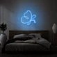 Butterfly Doodle Aesthetic Neon Sign