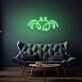 Neon Crab LED Light
