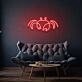 Neon Crab LED Light