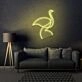 Neon Swan LED Light