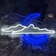 Sky Clouds Crescent Moon Decorating Neon Signs