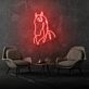 Horse Head Aesthetic Neon Lights