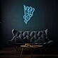 Peeking Bunny LED Neon Sign