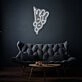 Peeking Bunny LED Neon Sign