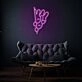 Peeking Bunny LED Neon Sign