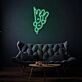 Peeking Bunny LED Neon Sign