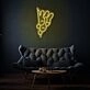 Peeking Bunny LED Neon Sign