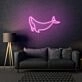 Whale LED Neon Sign