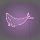Whale LED Neon Sign