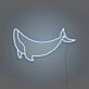 Whale LED Neon Sign