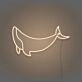 Whale LED Neon Sign