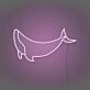 Whale LED Neon Sign