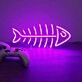 Fish Skeleton LED Mini Neon Sign