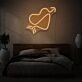 Minimalist Heart Pierced with Arrow LED Neon Light
