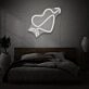 Minimalist Heart Pierced with Arrow LED Neon Light