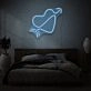 Minimalist Heart Pierced with Arrow LED Neon Light