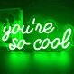 You’re So Cool Neon Sign