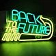 BACK TO THE FUTURE Font Decorative Neon Sign