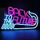 BACK TO THE FUTURE Font Decorative Neon Sign
