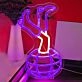 Disco Ball Cowgirl Legs Boots Neon Sign