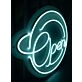 Customize Round Open Neon Universal Welcome in Circular Form