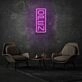Customize Vertical Open Sign Neon Stylish Entry Announcement