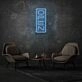 Customize Vertical Open Sign Neon Stylish Entry Announcement