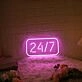 24/7 Neon Sign Always On, Always Bright