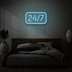 24/7 Neon Sign Always On, Always Bright