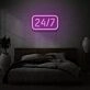 24/7 Neon Sign Always On, Always Bright
