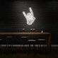 Devil's Horns Neon Mischievous and Bold