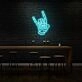 Devil's Horns Neon Mischievous and Bold