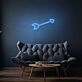 Arrow Neon Sign Directing Focus and Attention