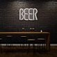 Beer Neon Lettering Celebrating the Brew Life
