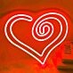 Love More Neon Sign
