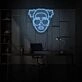 Girl with Heart Glasses Neon Love at First Sight