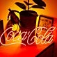 CocaCola Neon Classic Refreshment in Luminous Red