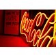 CocaCola Neon Classic Refreshment in Luminous Red