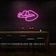 Smoking Lips Neon Seductive Glow with an Edge